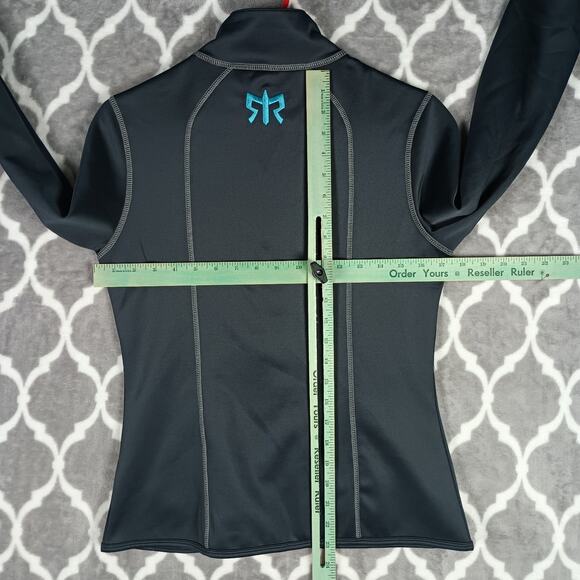 Ragnar Running Jacket Women Small Black Trail Marathon Activewear - Picture 4 of 8